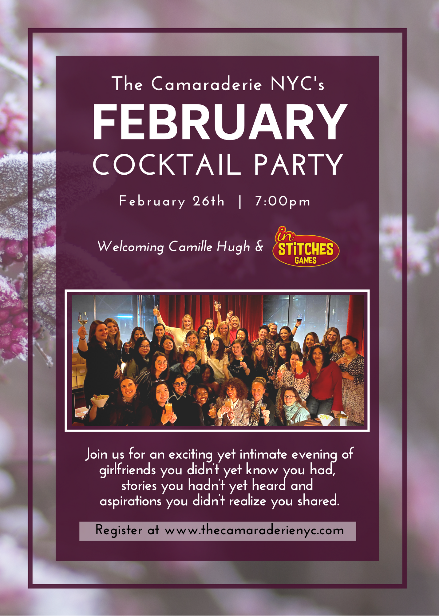 February Cocktail Party with The Camaraderie NYC